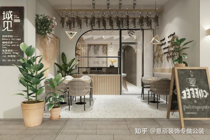 想小本創業的年輕人，20平米奶茶店輕投資裝修秘笈你一定要看！