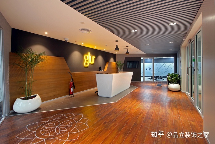 如何設計形象墻的布局，辦公室設計類別