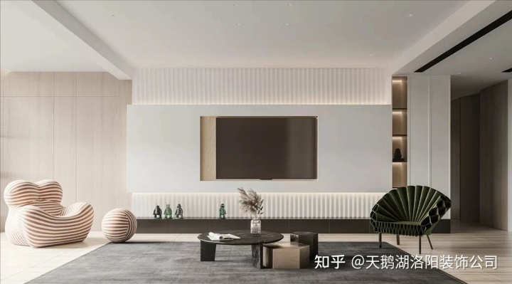 別讓電視背景墻毀了你家客廳，看看別人家是怎么做的！喜歡的照搬