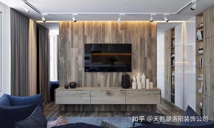 電視墻壁紙裝修效果圖_能在墻壁上寫字的紙_和紙膠帶墻壁創意用法