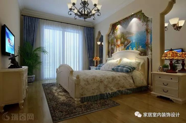 東中海風格裝修效果圖_現代混搭風格裝修圖片客廳裝修效果圖_地中海裝修風格