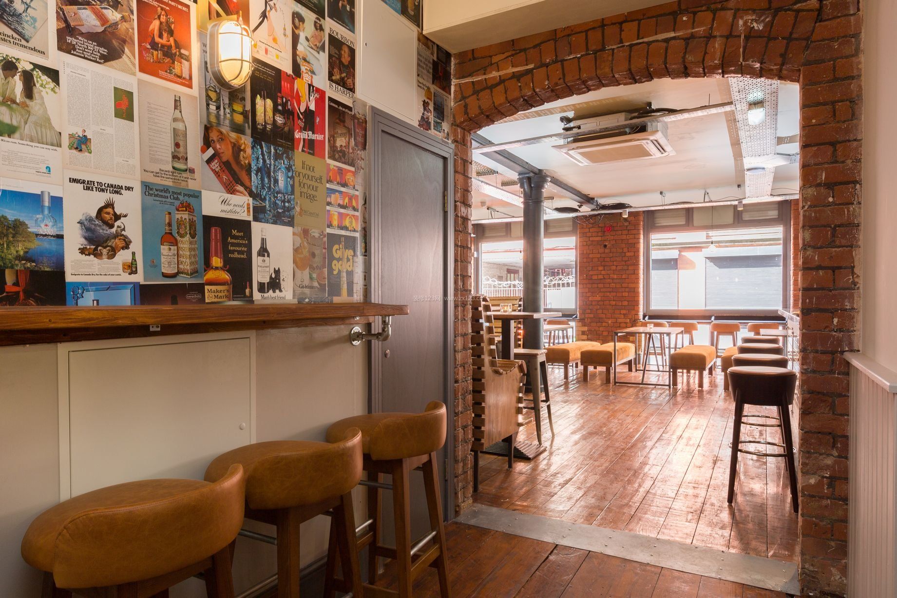 飯店裝修效果圖片_自助餐廳裝修效果工業風圖_飯店裝修效果圖大全