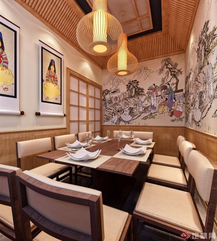 飯店裝修效果圖片_自助餐廳裝修效果工業風圖_飯店裝修效果圖大全