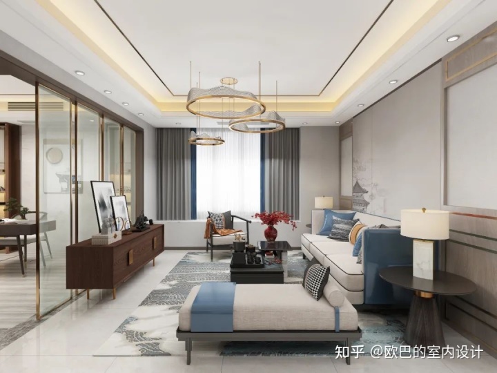 客廳吊頂裝修效果圖片_現代簡約客廳吊頂效果_客廳吊頂裝修效果圖