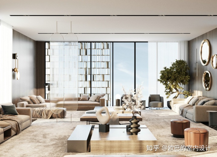 客廳吊頂裝修效果圖_客廳吊頂裝修效果圖片_現代簡約客廳吊頂效果