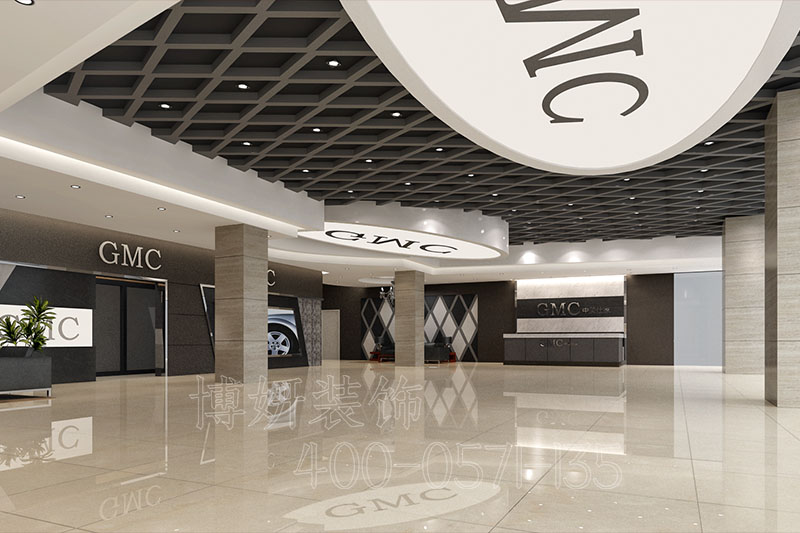 杭州汽車門店設計裝修施工優質商家,杭州店面店鋪裝修設計效果案例,杭州出色的裝修設計公司