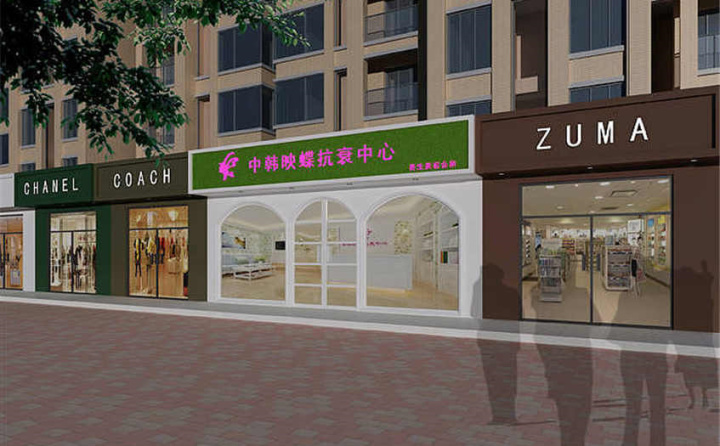 日本美發沙龍裝修_美發店裝修圖_農村鎮上童裝裝修店圖