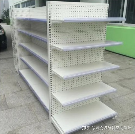 洛克城母嬰裝修設計母嬰道具：拋棄鐵皮柜你的母嬰店業績就能翻倍