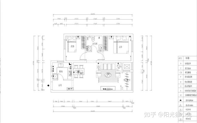80㎡家裝簡約風格效果圖，美麗動人，大氣端莊！