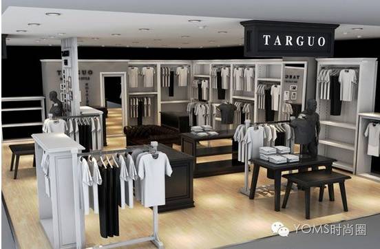 服裝店裝修風格_工業混搭風格快歺店裝修_童裝店裝修貨架風格圖