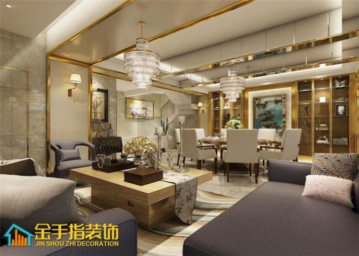 金牌設計師打造低調奢華港式風格洋房裝修鑒賞！
