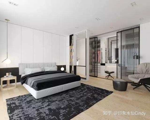 主臥套房裝修效果圖片_主臥衛生間裝修效果圖_婚房主臥裝修效果圖片